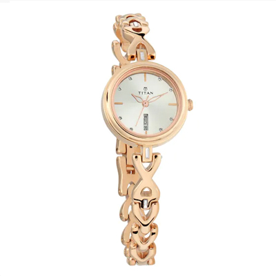 "Titan  Ladies Watch - NN2601WM01 - Click here to View more details about this Product
